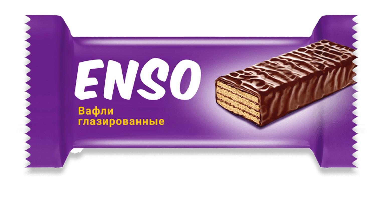 ვაფლი შოკოლადით "ENSO" 5ც x 400 გრ/ყ