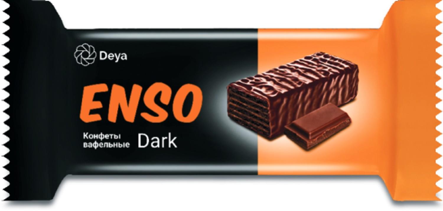 ვაფლი შოკოლადით "ENSO" მუქი  5ც x 400 გრ/ყ