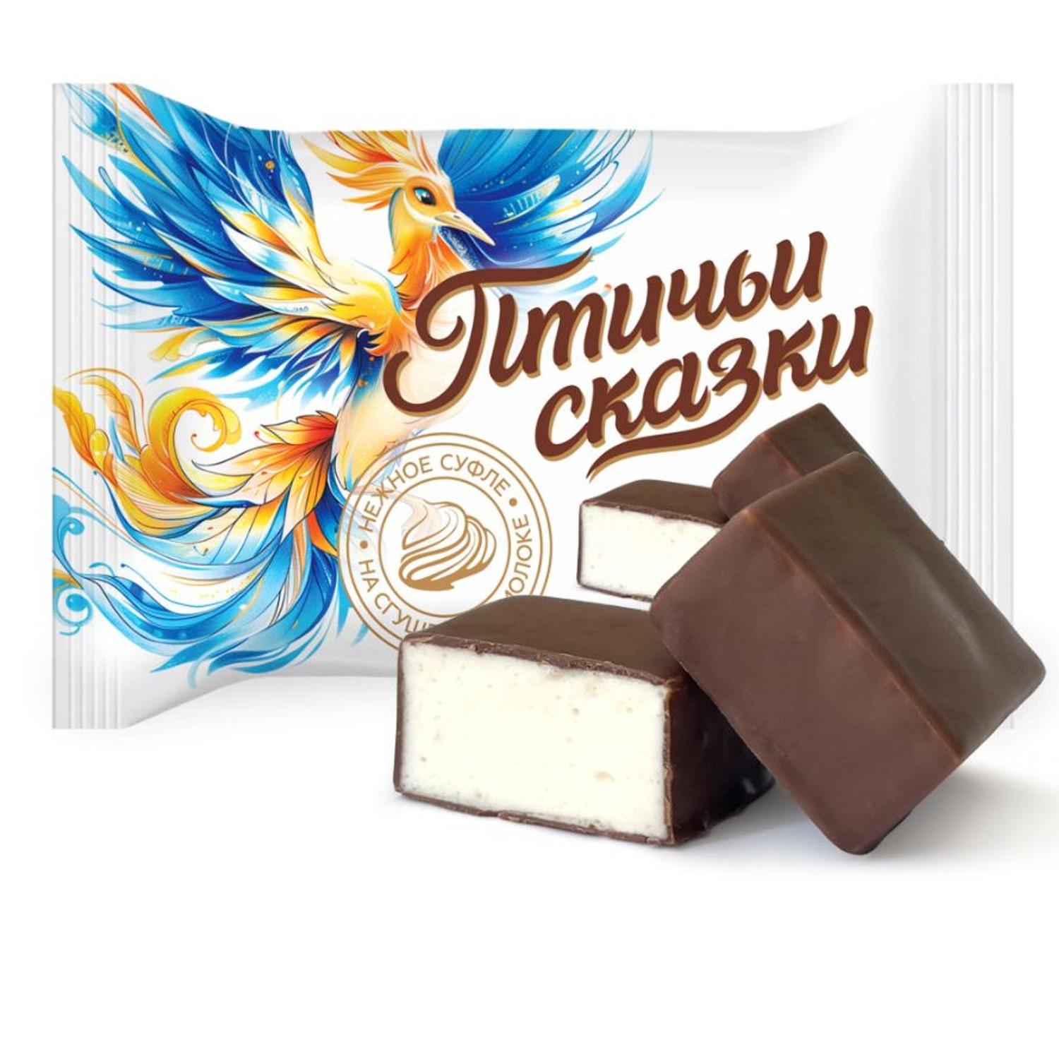 კანფეტი სუფლე "ჩიტების ზღაპარი" ვანილის 10ც/ყ 0.5გრ